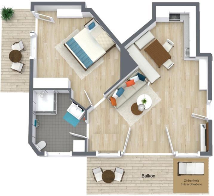 Residence Martha Biberwier Szoba fotó